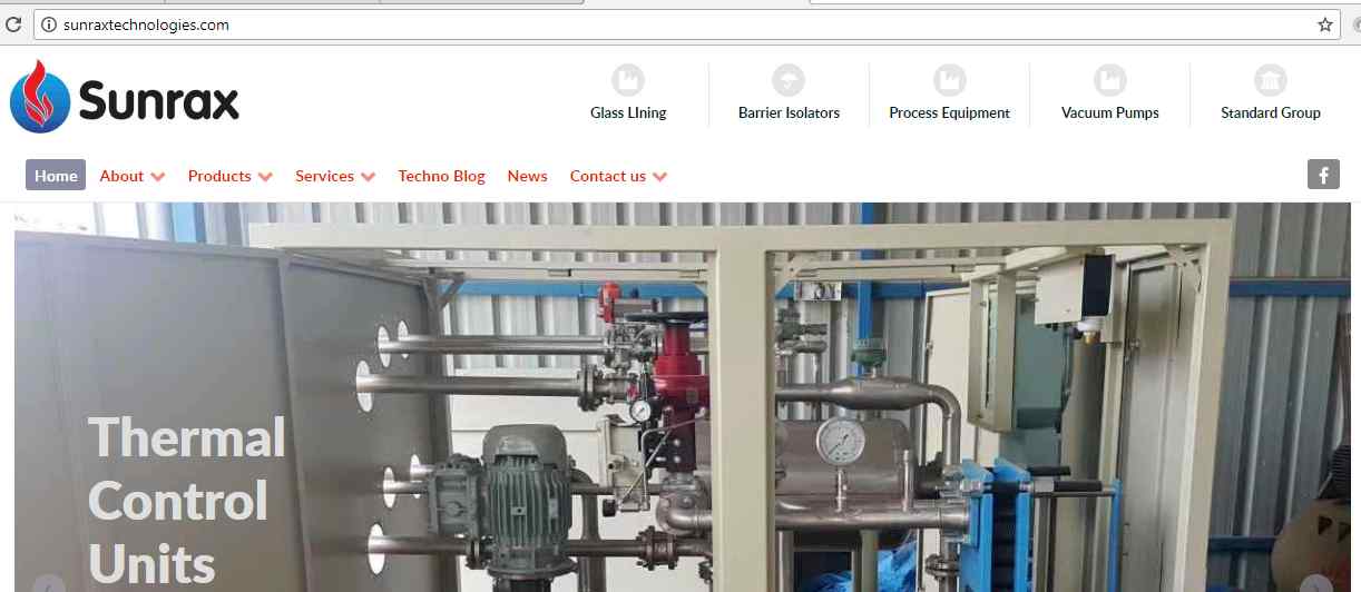 Sunrax website links